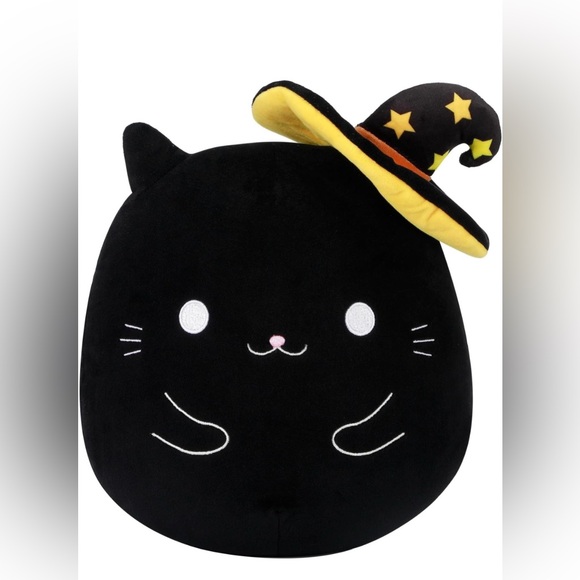 Halloween Black Cat Plush - Picture 1 of 3